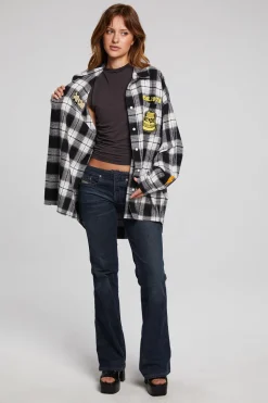 Chaser Brand AC/DC High Voltage Flannel Button Down Shop