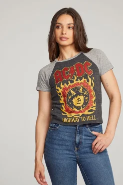 Chaser Brand AC/DC Highway To Hell Tee Clearance