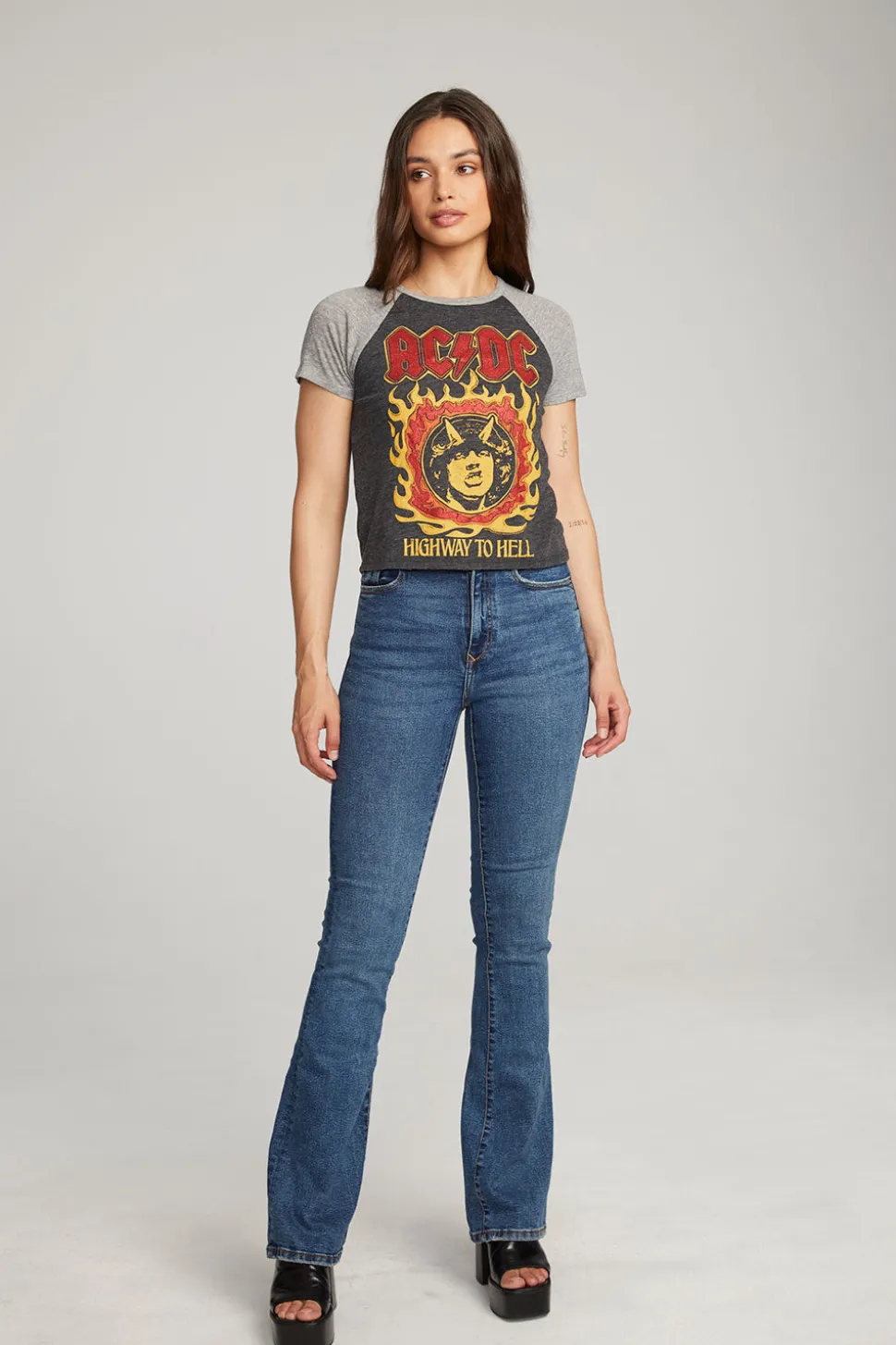 Chaser Brand AC/DC Highway To Hell Tee Clearance