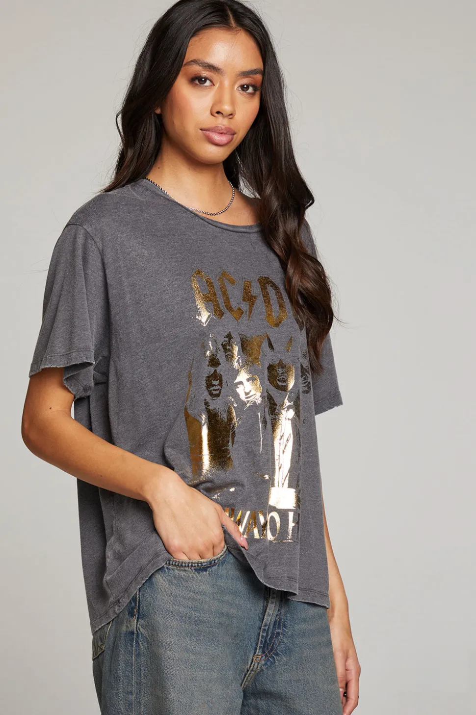 Chaser Brand AC/DC Highway To Hell Tee New