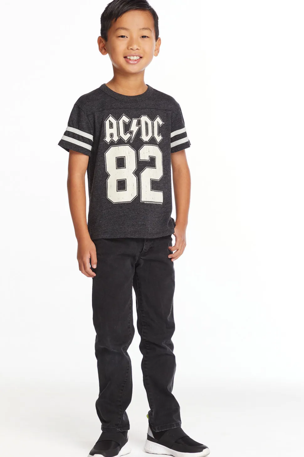 Chaser Brand AC/DC Tour 82 Boys Triblend Crew Neck Tee Best Sale