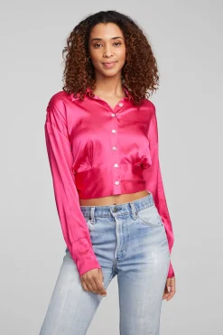 Chaser Brand Agnes Cabaret Blouse Cheap