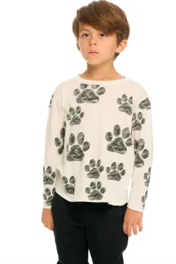 Chaser Brand All Over Dog Paw Charity Shirt Discount