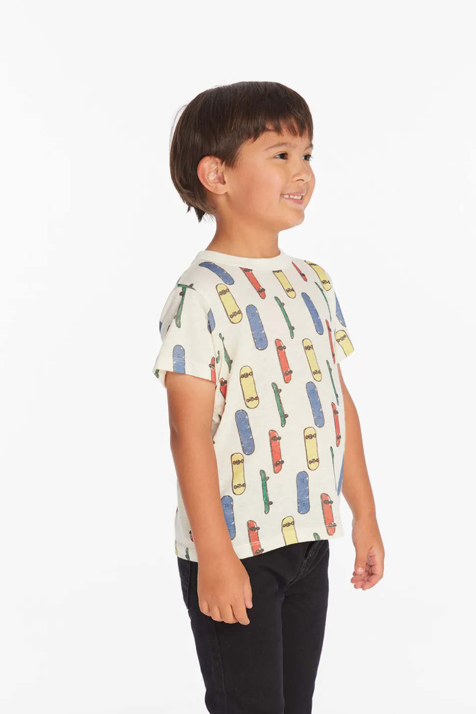 Chaser Brand Allover Skateboard Boys Tee Outlet