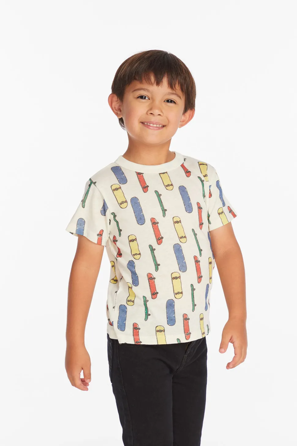Chaser Brand Allover Skateboard Boys Tee Outlet