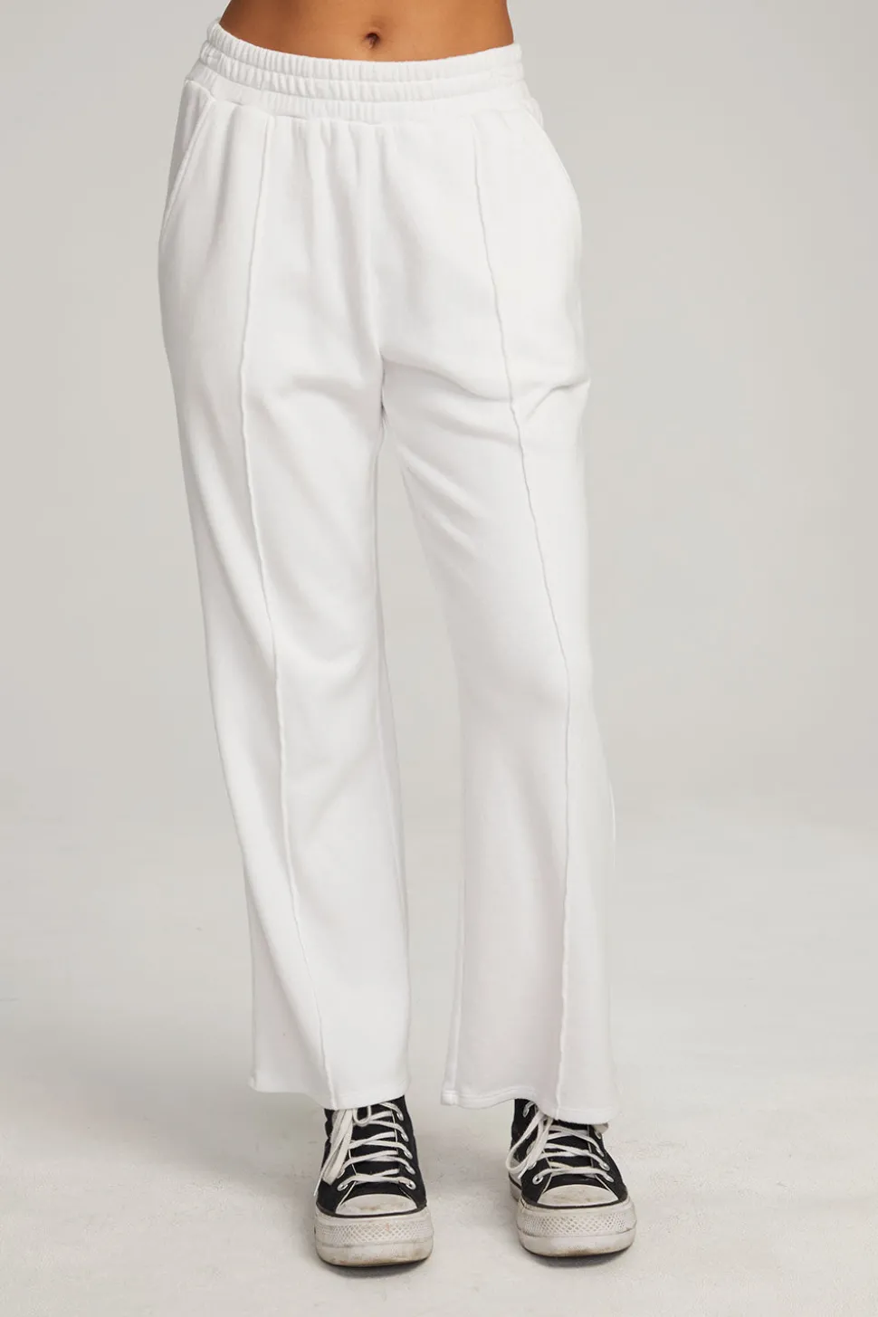 Chaser Brand Amarillo White Trousers Hot