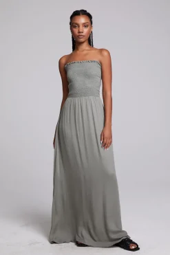 Chaser Brand Anita Sage Maxi Dress Cheap
