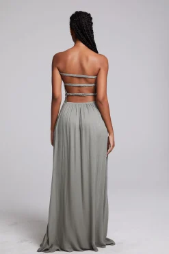 Chaser Brand Anita Sage Maxi Dress Cheap
