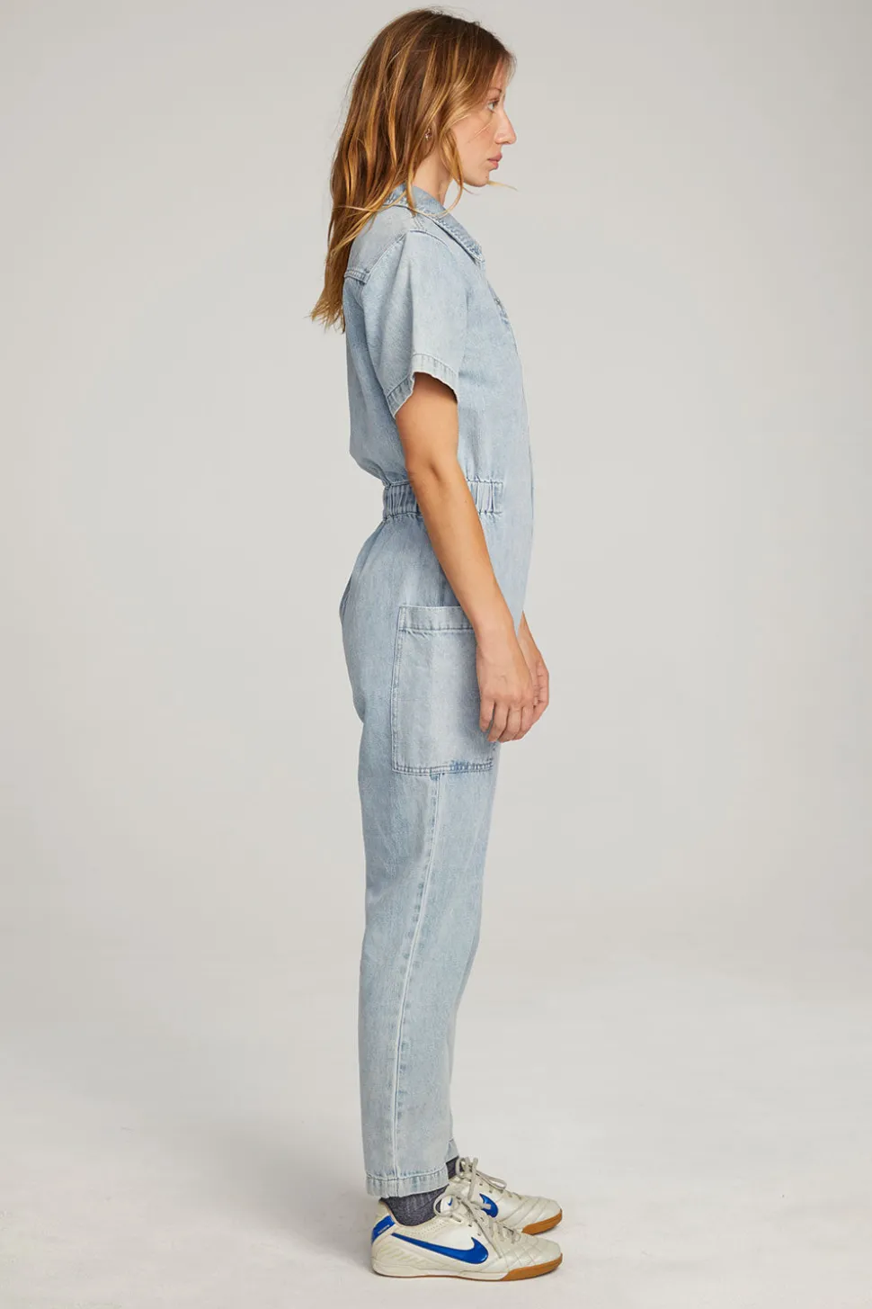 Chaser Brand Ashland Classic Blue Jumpsuit Store
