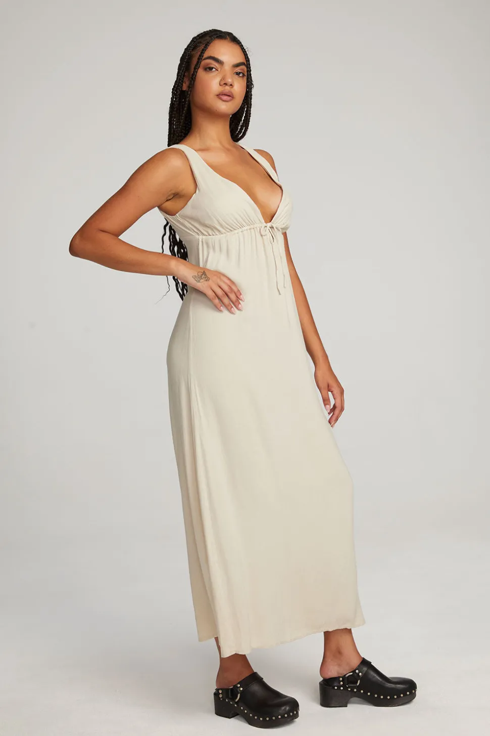 Chaser Brand Aubrey White Bark Dress Fashion
