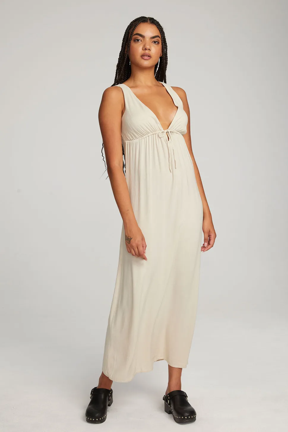 Chaser Brand Aubrey White Bark Dress Fashion