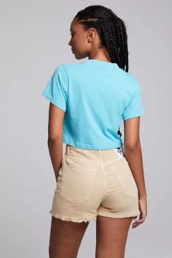 Chaser Brand Balance Crop Tee Sale