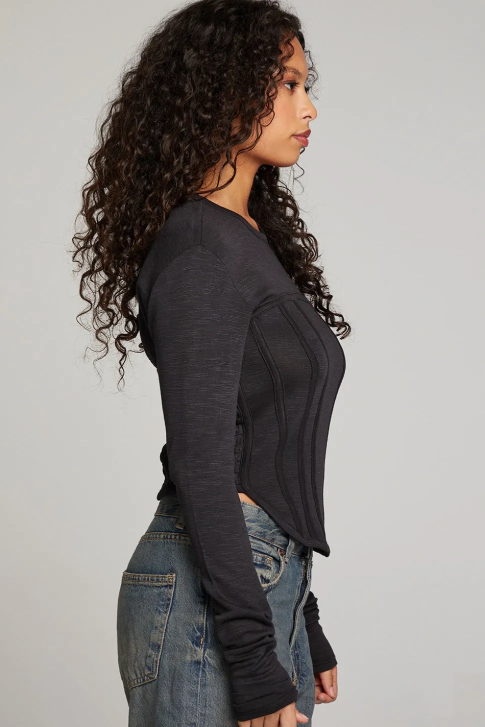 Chaser Brand Baysidee Licorice Long Sleeve Online