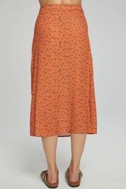 Chaser Brand Belle Midi Skirt - Tigerlily Cheap