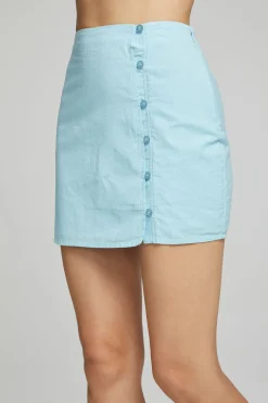 Chaser Brand Belle Mini Skirt - Clear Sky Online