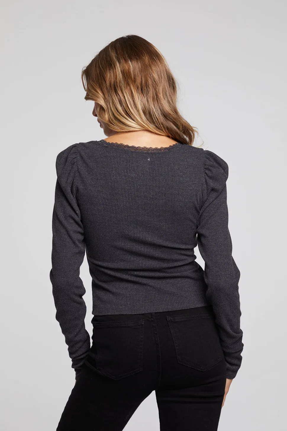 Chaser Brand Betsey Licorice Long Sleeve Clearance