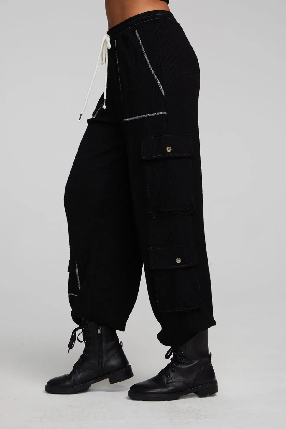 Chaser Brand Bily Shadow Black Jogger Discount