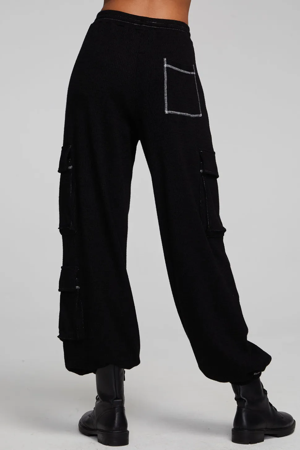 Chaser Brand Bily Shadow Black Jogger Discount