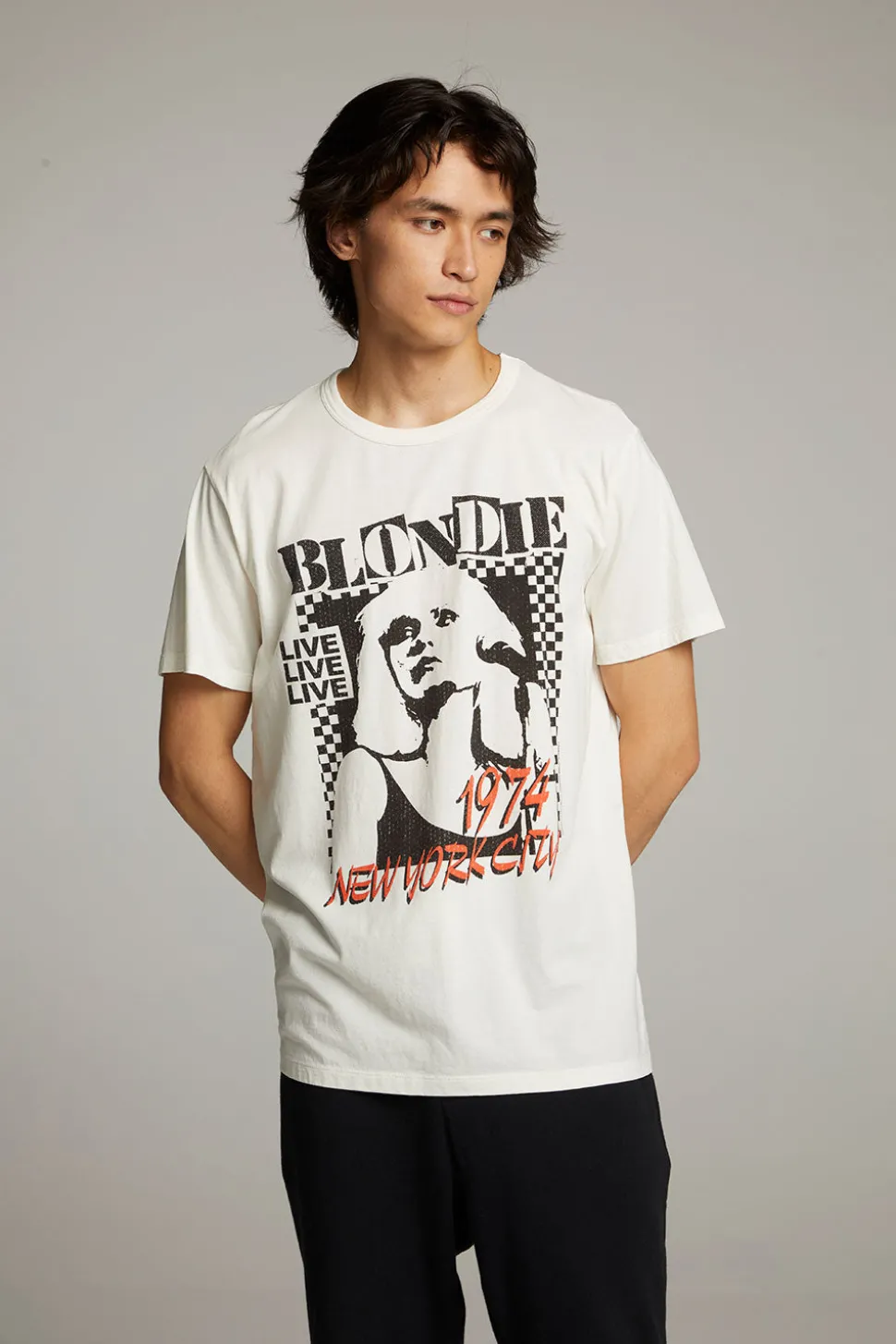 Chaser Brand Blondie New York City 1974 Crew Neck Tee Shop