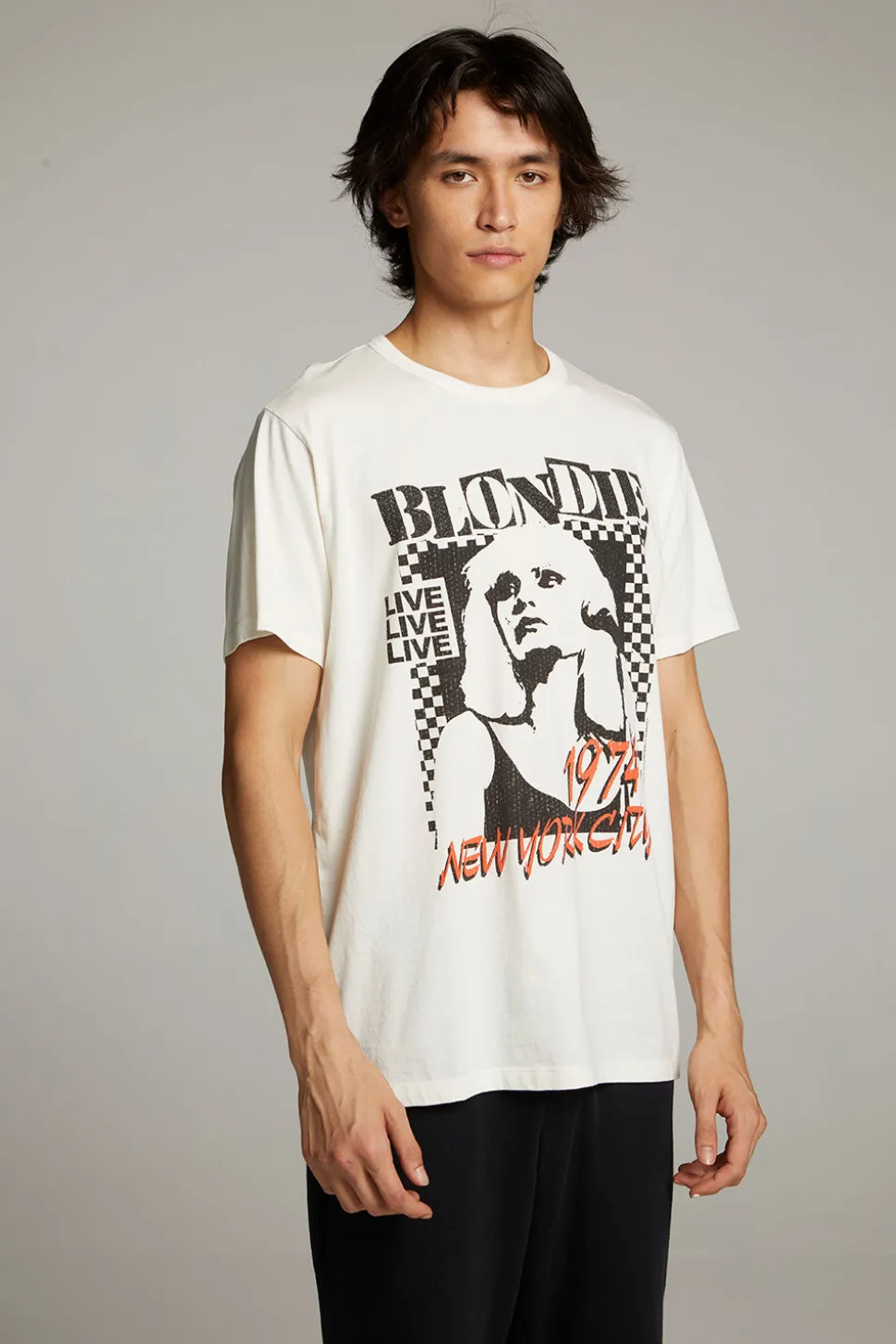Chaser Brand Blondie New York City 1974 Crew Neck Tee Shop