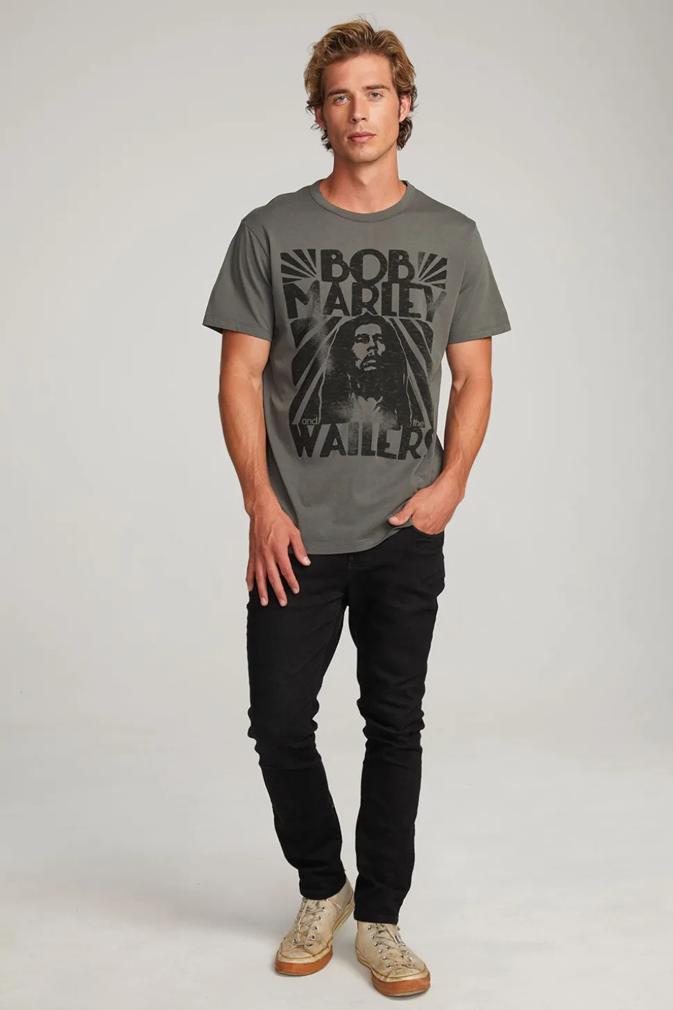 Chaser Brand Bob Marley And The Wailers Mens Tee Cheap