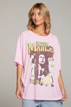 Chaser Brand Bob Marley Stir It Up One Size Tee Cheap