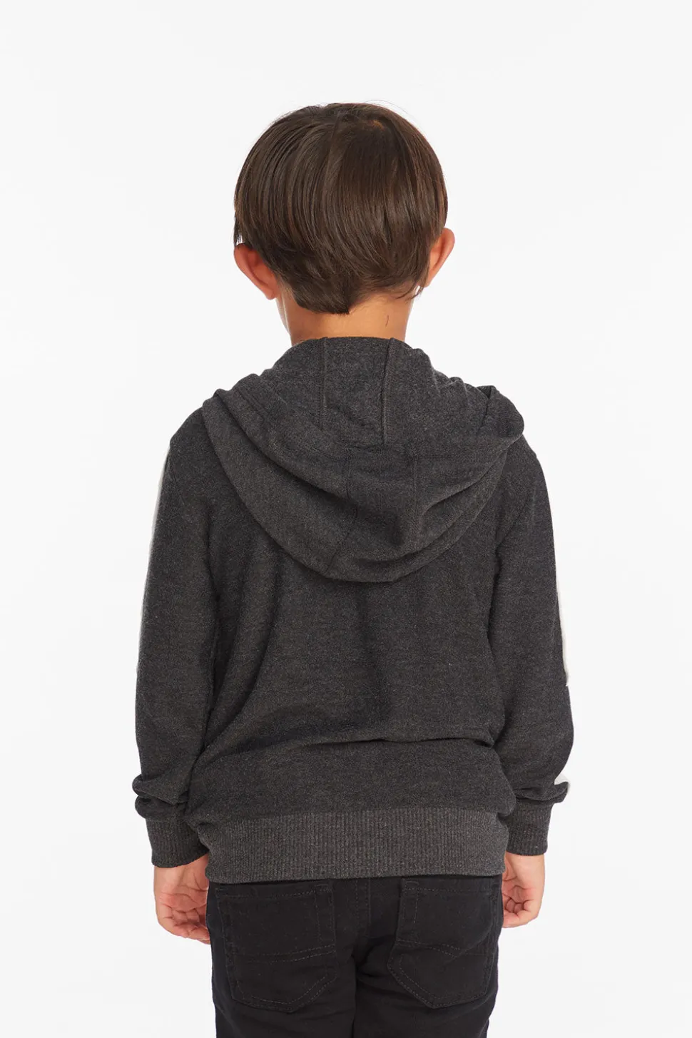Chaser Brand Bolt Licorice Long Sleeve Zip Up Hoodie Store