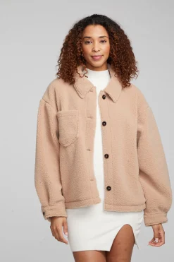 Chaser Brand Bolt Oatmeal Jacket Shop