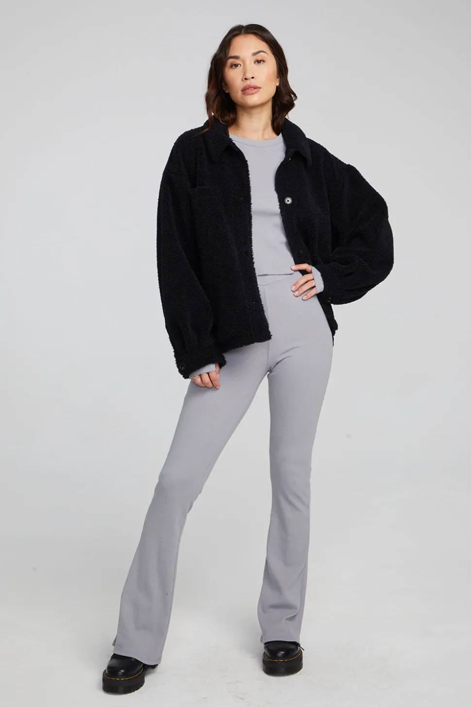 Chaser Brand Bolt Shadow Black Jacket Cheap