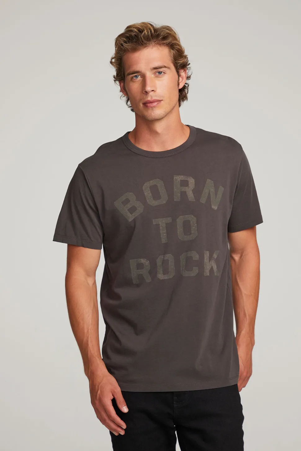 Chaser Brand Born To Rock Mens Tee Fashion