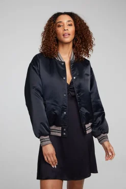 Chaser Brand Boulevard Shadow Black Bomber Best