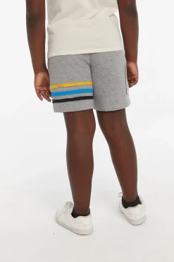 Chaser Brand Boys Heather Grey Short With Strapping Best Sale