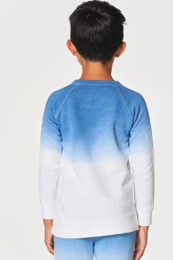 Chaser Brand Boys Linen French Terry Long Sleeve Kanga Pocket Pullover Outlet
