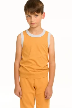 Chaser Brand Boy's SoCal Stripes Recycled Vintage Jersey Tank Cheap