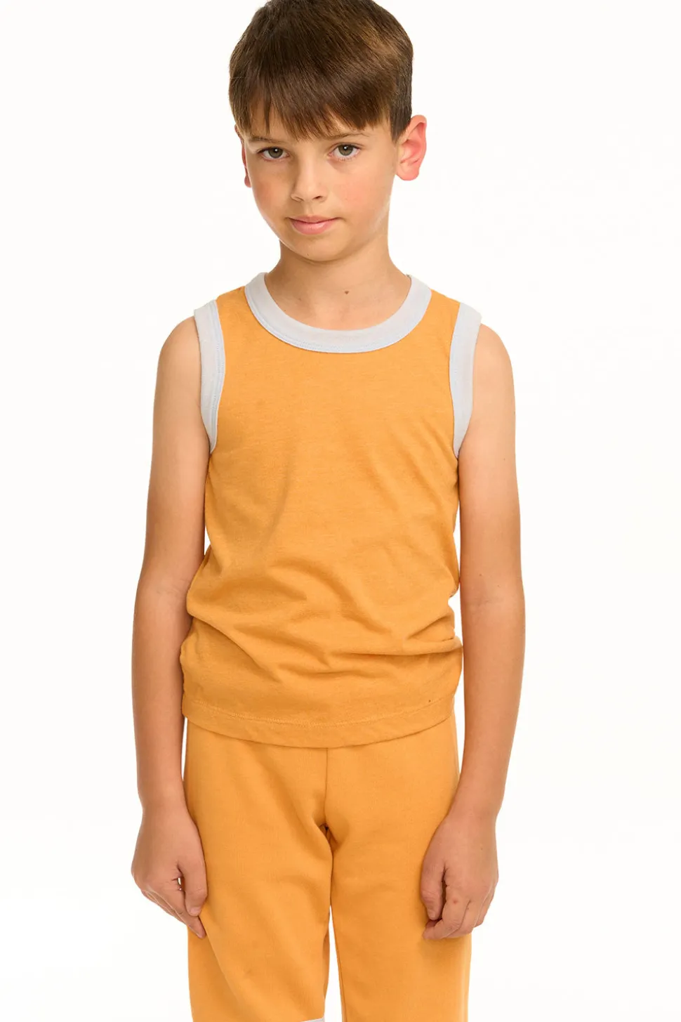 Chaser Brand Boy's SoCal Stripes Recycled Vintage Jersey Tank Cheap