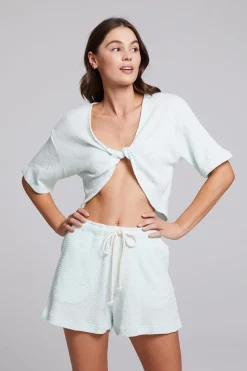 Chaser Brand Bria Aqua Glass Tee Cheap