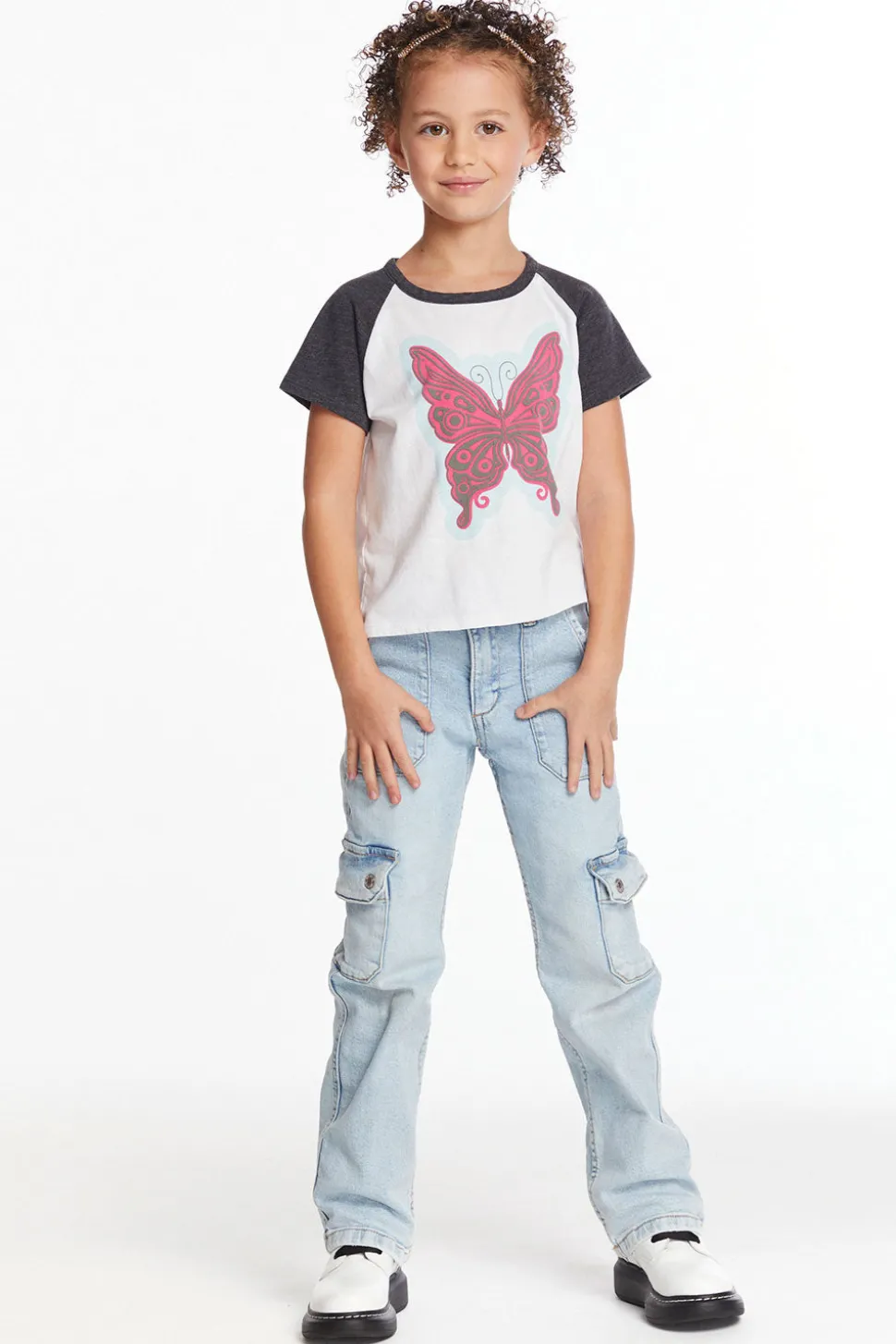 Chaser Brand Butterfly Girls Tee Shop
