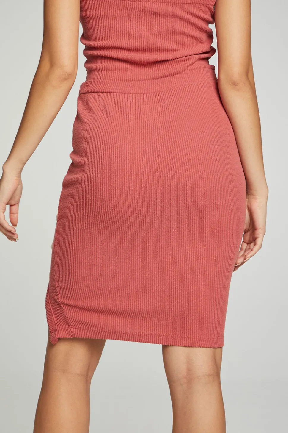 Chaser Brand Button Down Pencil Skirt New