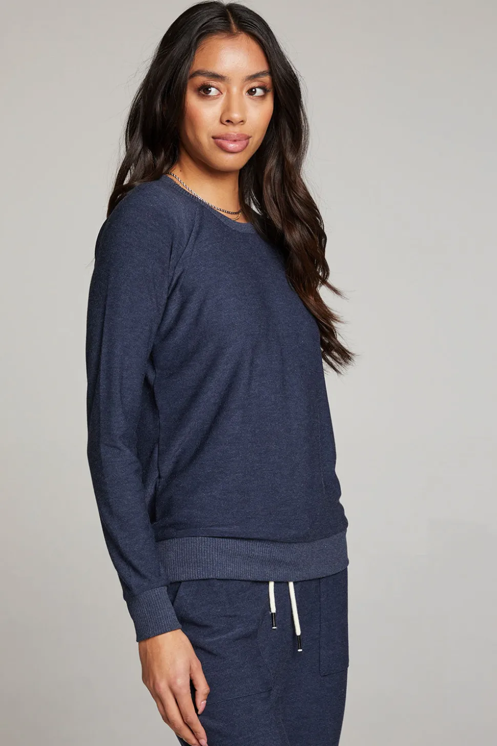 Chaser Brand Canopy Long Sleeve Raglan Pullover New