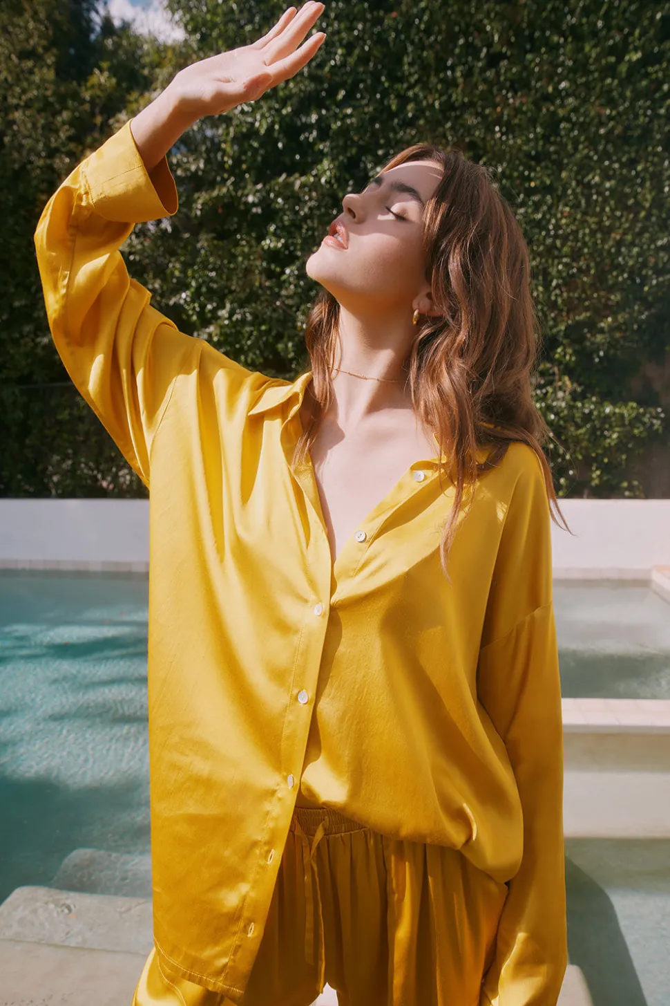 Chaser Brand Capri Mimosa Button Down Online