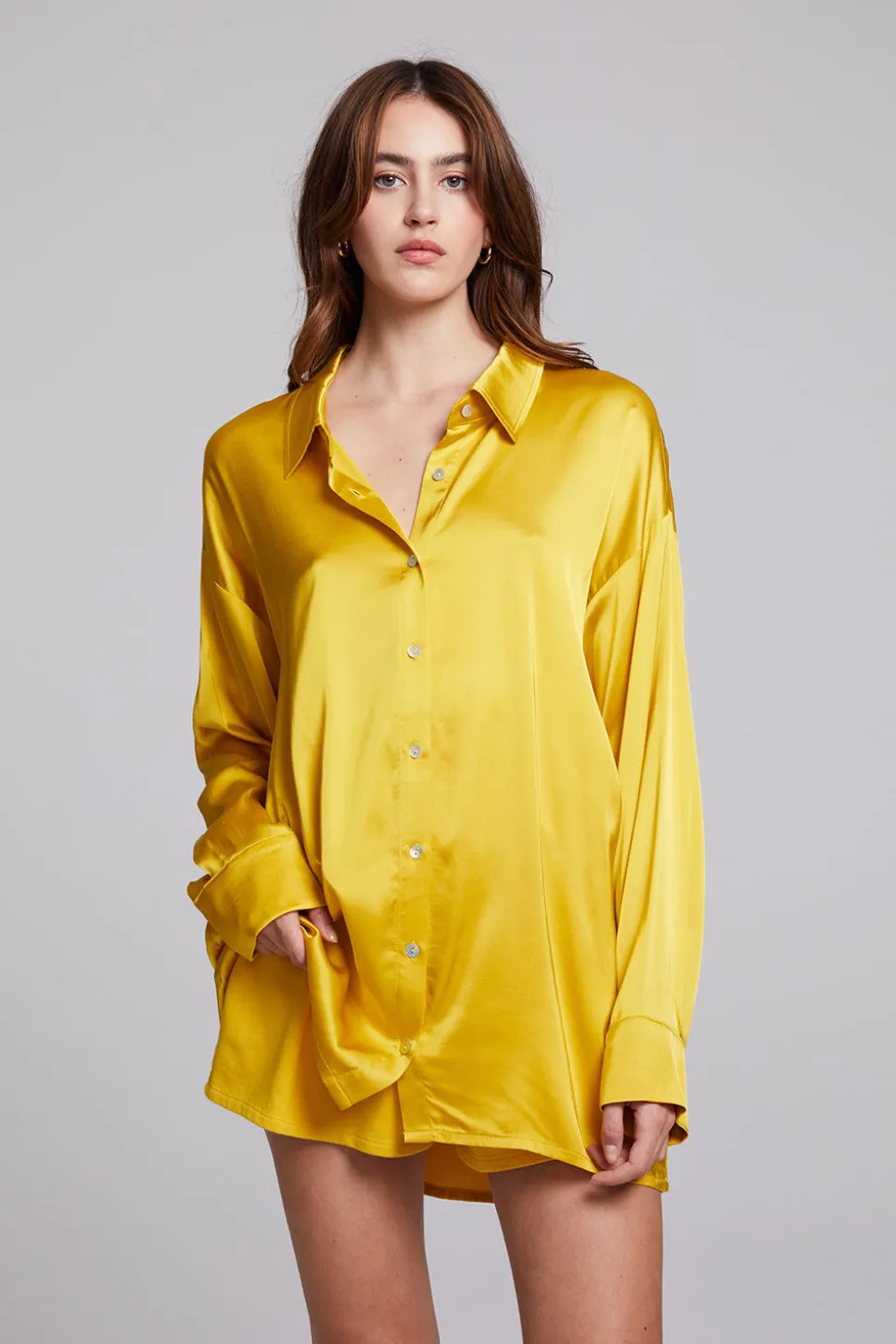 Chaser Brand Capri Mimosa Button Down Online