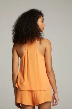Chaser Brand Carmel Tangerine Tank Top Clearance