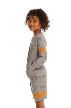 Chaser Brand Cheetah Print Pullover Online