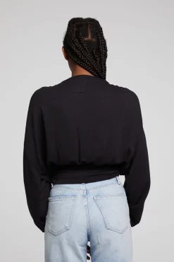 Chaser Brand City Licorice Blouse Fashion