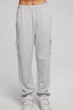 Chaser Brand Claude Heather Grey Jogger Flash Sale
