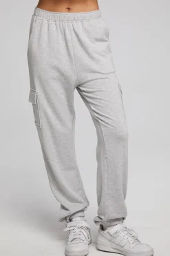 Chaser Brand Claude Heather Grey Jogger Flash Sale