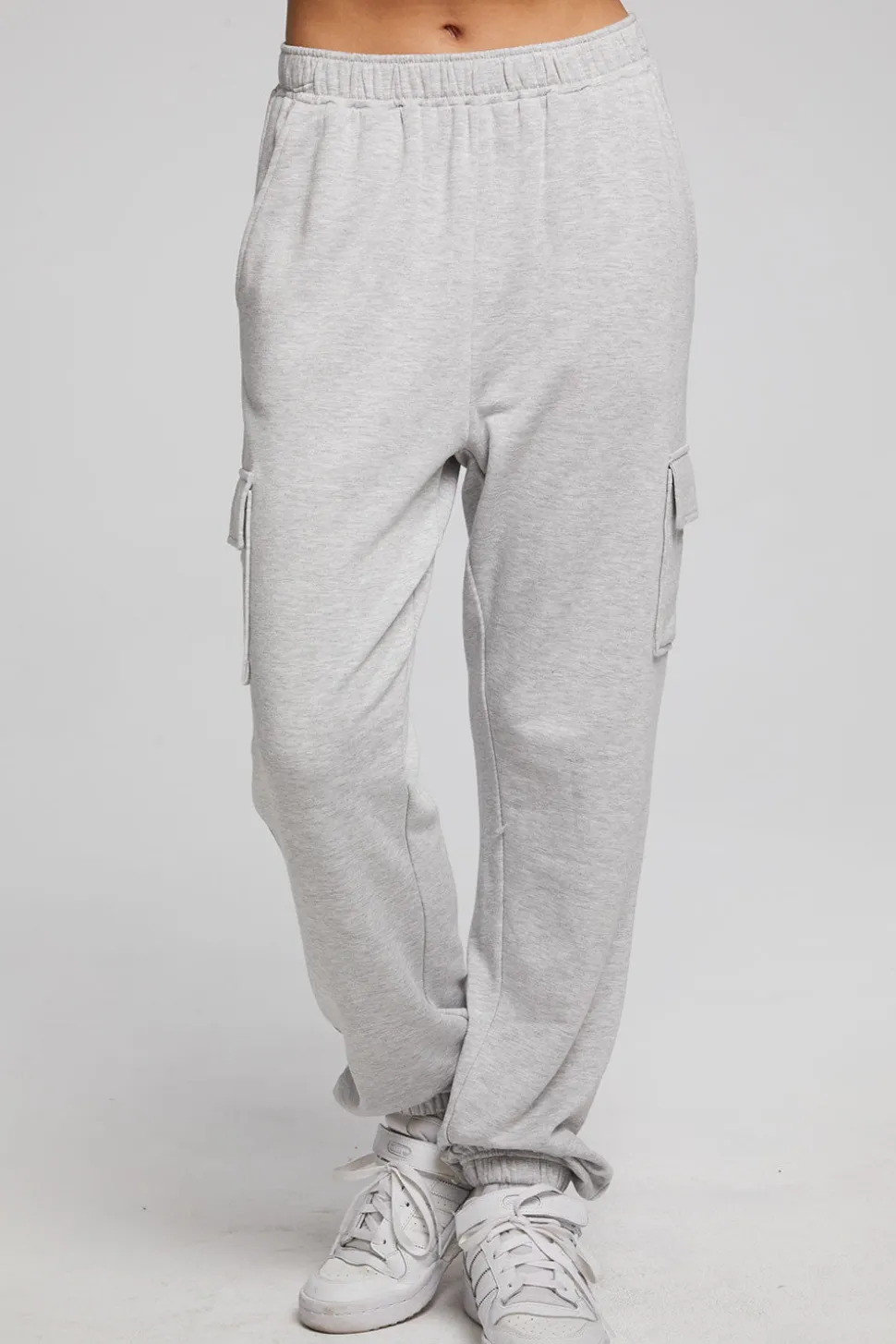 Chaser Brand Claude Heather Grey Jogger Flash Sale