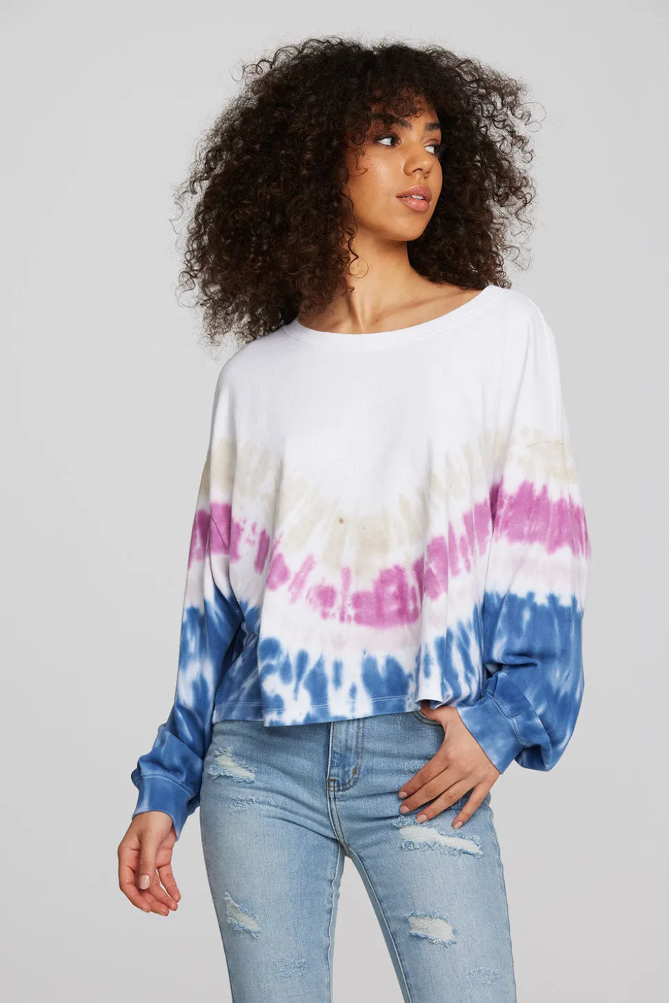 Chaser Brand Coast Cotton Jersey Long Sleeve Tee Flash Sale