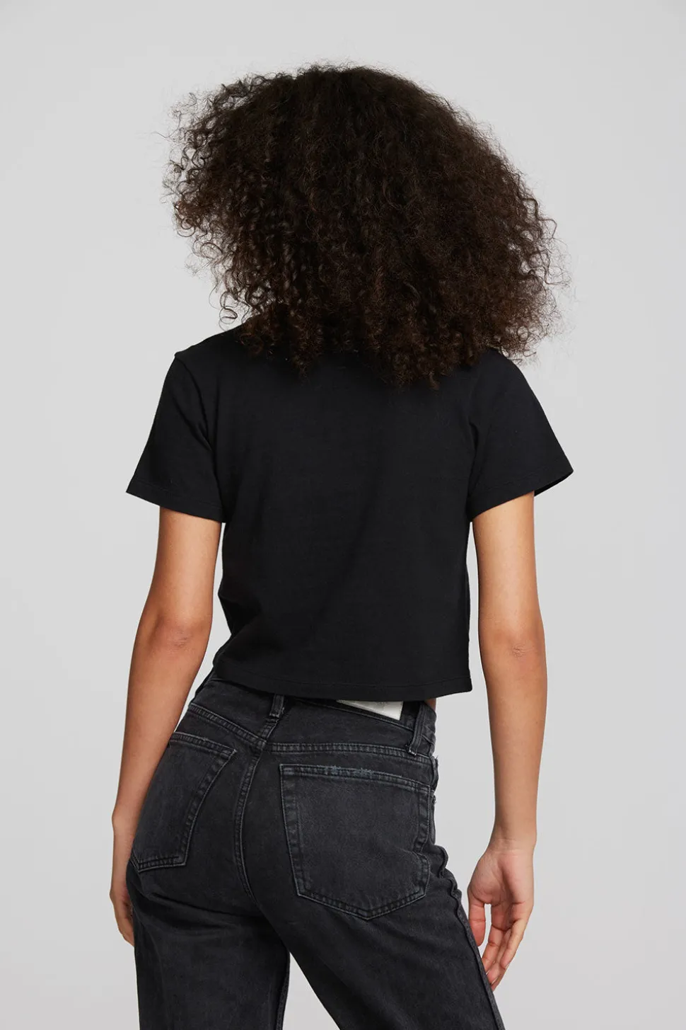 Chaser Brand Coast Cotton Jersey Mockneck Tee With Rib Online