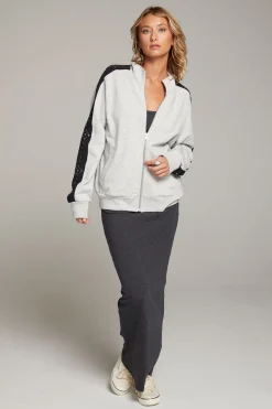 Chaser Brand Coconut Zip Up Jacket Cheap